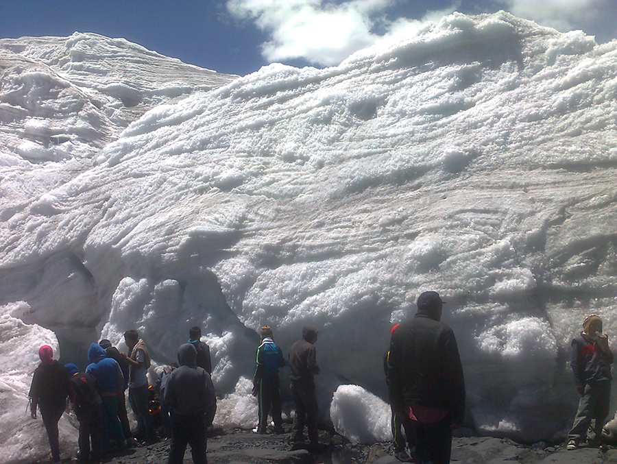 glacier of pastoruri