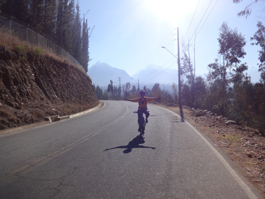 biking Huaraz