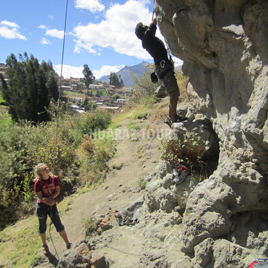 rock climbing huaraz