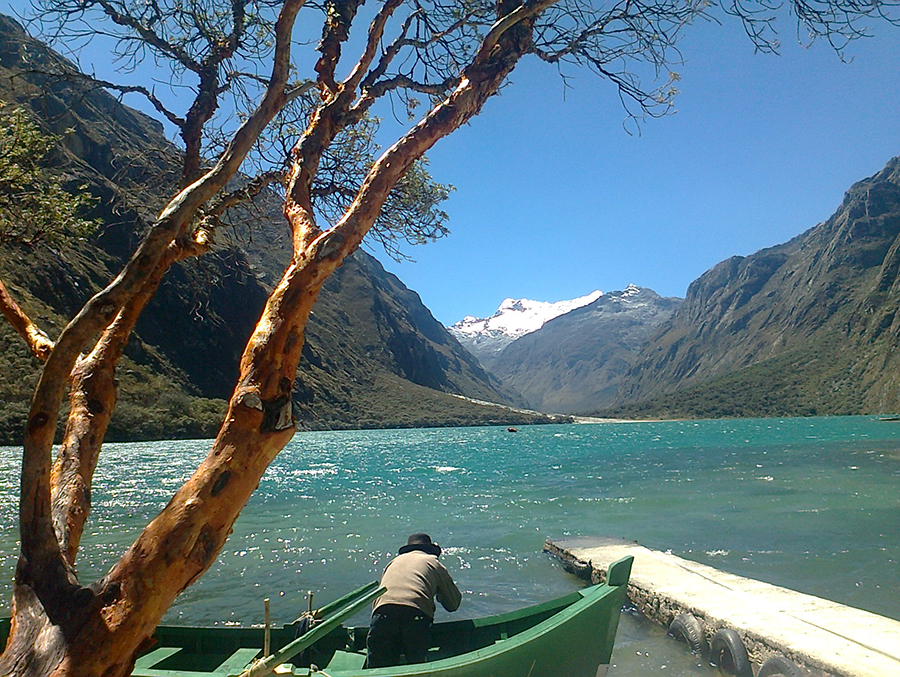 llanganuco lake